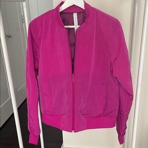 Lululemon Reversible Pink Bomber Jacket